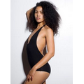 American Apparel Cotton Spandex Jersey Halter Leotard